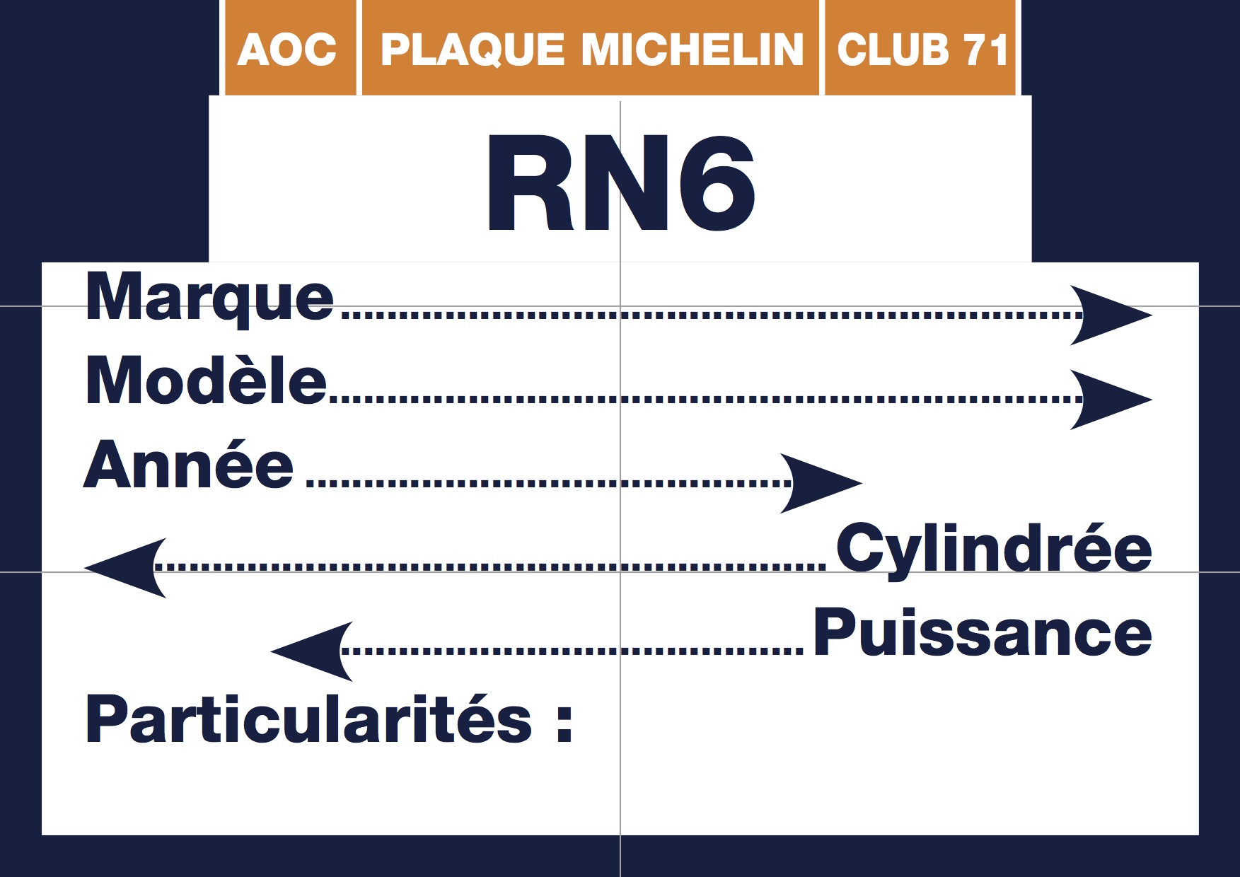 Plaque-Michelin RN6 1